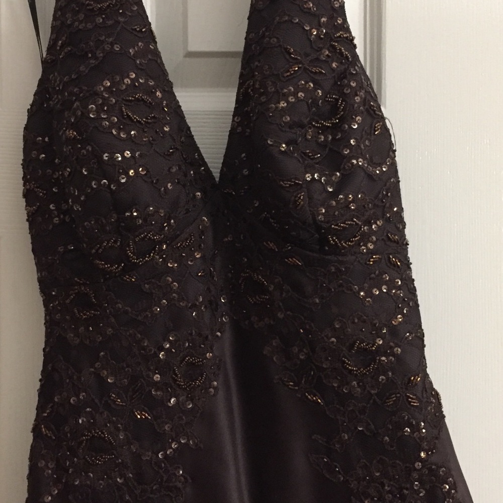 Brown Long Dress
